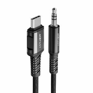 Acefast C1-08 USB-C / 3.5 jack audio kabel 1,2m Black