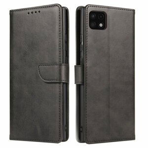 Magnet Case elegantní knížkové pouzdro na Samsung Galaxy A22 5G black