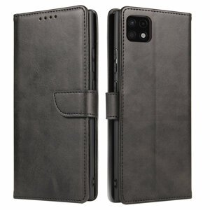 Magnet Case elegantní knížkové pouzdro na Samsung Galaxy A22 4G black