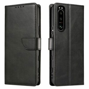 Magnet Case elegantní knížkové pouzdro na Sony Xperia 1 III black