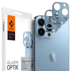 2 x KUSY Spigen Optik.TR ochrana 9H na celý fotoaparát iPhone 13 Pro 6.1" / iPhone 13 Pro MAX 6.7" Sierra blue