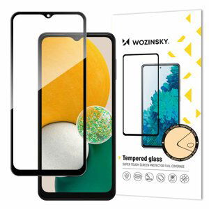 Wozinsky Celoplošně lepené tvrzené sklo 9H na Samsung Galaxy A13 4G black