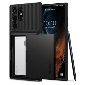 Spigen Slim Armor CS pancéřové pouzdro na Samsung Galaxy S22 ULTRA 5G Black