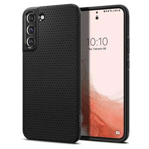 Spigen Liquid Air silikonové pouzdro na Samsung Galaxy S22 5G Matte black