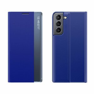 New Sleep knížkové pouzdro na Samsung Galaxy S22 5G blue