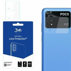 3MK ochranné sklo 7H na čočku fotoaparátu Xiaomi Poco M4 PRO 5G / Redmi Note 11s 5G 4 kusy