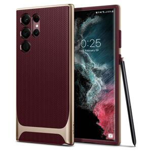 Spigen NEO Hybrid pancéřové pouzdro na Samsung Galaxy S22 ULTRA 5G Burgundy