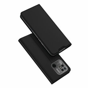 DUX DUCIS Skin knížkové pouzdro na Xiaomi Redmi 10C Black