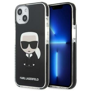 Karl Lagerfeld KLHCP13STPEIKK hard silikonové pouzdro iPhone 13 Mini 5.4" black Iconik Karl