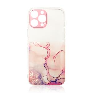 Marble Case silikonové pouzdro na iPhone 13 6.1" Pink