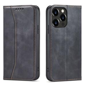 Magnet Fancy Case elegantní knížkové pouzdro na iPhone 13 Pro MAX 6.7" Black