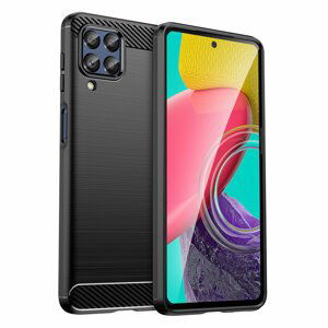 Carbon silikonové pouzdro na Samsung Galaxy M53 5G Black