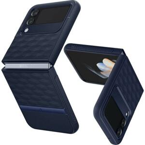 Spigen Parallax silikonové pouzdro na Samsung Galaxy Z Flip 4 Midnight blue