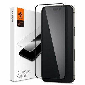 Tvrzené sklo Spigen Glass FC iPhone 14 PRO 6.1" Black