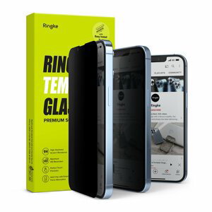 Tvrzené sklo Ringke pro iPhone 14 6.1" / 13 6.1" / 13 PRO 6.1" s privatizačním filtrem Anti Spy