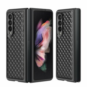 Dux Ducis Venice kožené pouzdro na Samsung Galaxy Z Fold 3 Black