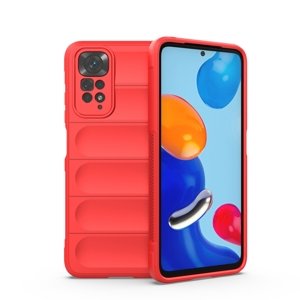 Magic Shield silikonové pouzdro na Xiaomi Redmi Note 11 / Redmi Note 11S Red