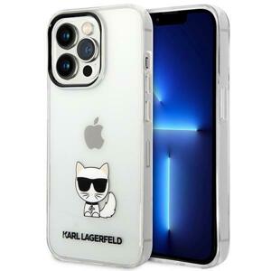 Karl Lagerfeld KLHCP14LCTTR hard silikonové pouzdro iPhone 14 PRO 6.1" transparent Choupette Body