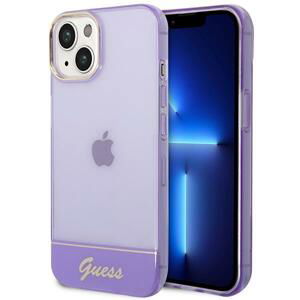 Guess GUHCP14MHGCOU hard silikonové pouzdro iPhone 14 PLUS 6.7" purple Translucent