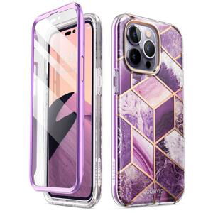 Supcase Cosmo pancéřové pouzdro na iPhone 14 PRO MAX 6.7" Marble purple