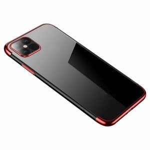 Color Electroplating silikonové pouzdro na Samsung Galaxy A33 5G Red