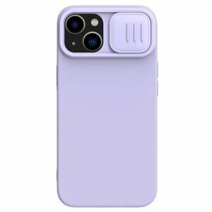 Nillkin CamShield Silky Magnetic silikonové pouzdro na iPhone 14 6.1" Purple MagSafe