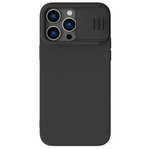 Nillkin CamShield Silky Magnetic silikonové pouzdro na iPhone 14 PRO 6.1" Black MagSafe
