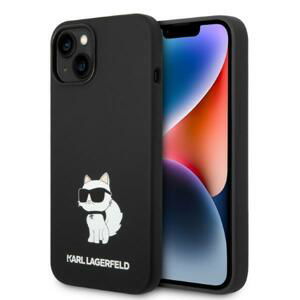 Karl Lagerfeld KLHCP14MSNCHBCK hard silikonové pouzdro iPhone 14 PLUS 6.7" black Silicone Choupette