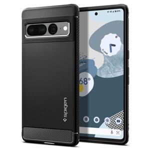 Spigen Rugged Armor silikonové pouzdro na Google Pixel 7 PRO Matte black