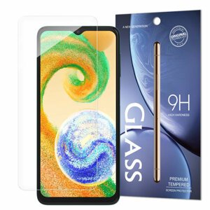 Temperované tvrzené sklo 9H na Samsung Galaxy A04s (baleno v obálce)