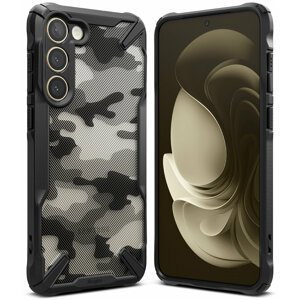 Ringke Fusion X Design pancéřové pouzdro na Samsung Galaxy S23 5G Camouflage black