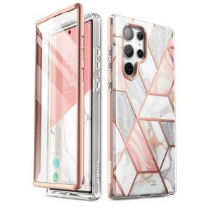 Supcase Cosmo pancéřové pouzdro na Samsung Galaxy S23 ULTRA 5G Marble pink