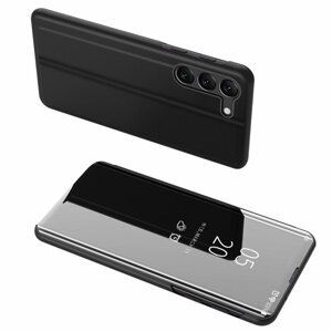 Knížkové pouzdro na Samsung Galaxy S23 PLUS 5G s průhlednou přední stranou Black
