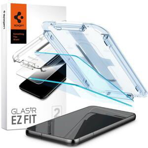 Celoplošné tvrzené sklo Spigen GLAS.TR "EZ FIT" 2BALENÍ Samsung Galaxy S23 5G Clear