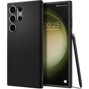 Spigen Liquid Air silikonové pouzdro na Samsung Galaxy S23 ULTRA 5G Matte black