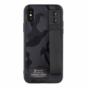 Odolné pouzdro Tactical Camo Troop pro iPhone XS / X Black