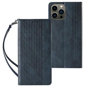 Magnet Case elegantní knížkové pouzdro s poutkem Samsung Galaxy A34 5G Blue