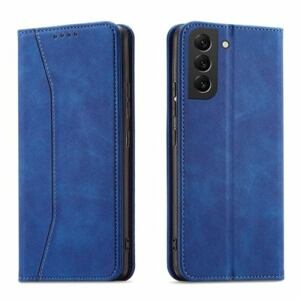 Magnet Fancy Case elegantní knížkové pouzdro na Samsung Galaxy S23 PLUS 5G Blue