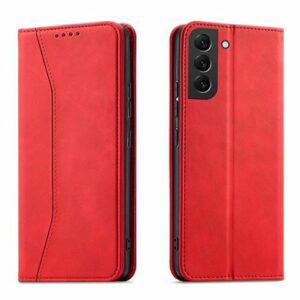 Magnet Fancy Case elegantní knížkové pouzdro na Samsung Galaxy S23 ULTRA 5G Red