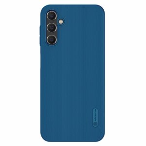 Nillkin Super Frosted Pro pouzdro na Samsung Galaxy A14 Peacock blue