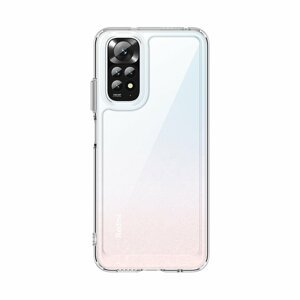 Silikonové pouzdro Space s barevným rámem na Xiaomi Redmi Note 12 PRO / POCO X5 PRO 5G Transparent