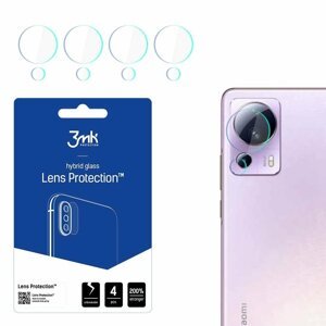 3MK ochranné sklo 7H na čočku fotoaparátu Xiaomi 13 Lite 4 kusy
