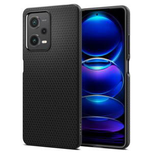 Spigen Liquid Air silikonové pouzdro na Xiaomi Redmi Note 12 PRO / POCO X5 PRO 5G Matte black