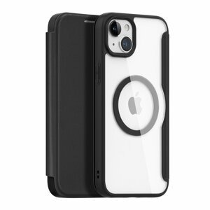 DUX DUCIS Skin X Pro MagSafe knížkové pouzdro na iPhone 15 6.1" Black