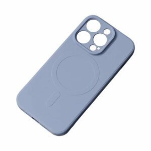 Silikonové pouzdro LUX MagSafe na iPhone 15 6.1" Grey