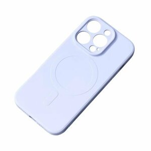 Silikonové pouzdro LUX MagSafe na iPhone 15 PLUS 6.7" Light Blue