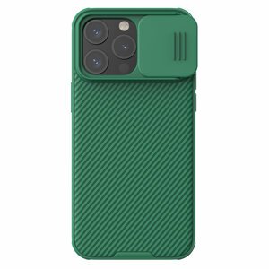 Nillkin CamShield Pro Magnetic silikonové pouzdro na iPhone 15 PRO MAX 6.7" Green