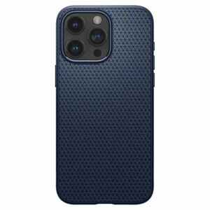 Spigen Liquid Air silikonové pouzdro na iPhone 15 PRO MAX 6.7" Navy Blue