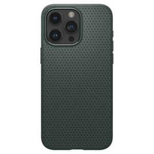 Spigen Liquid Air silikonové pouzdro na iPhone 15 PRO 6.1" Abyss Green