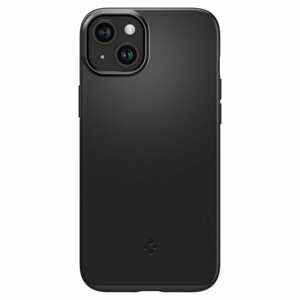 Spigen Thin Fit silikonové pouzdro na iPhone 15 6.1" Black